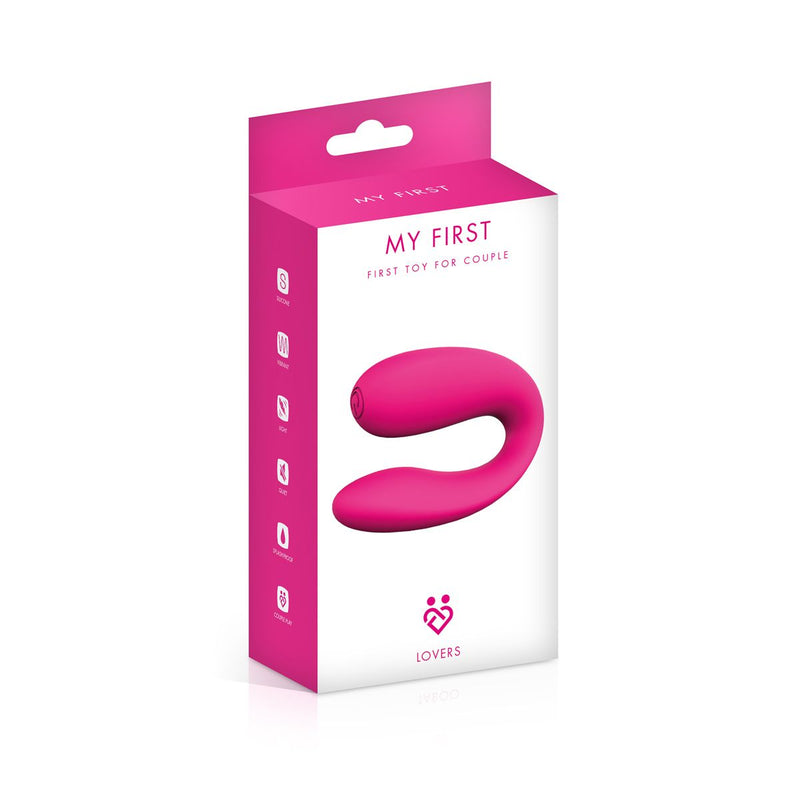 My First - Lovers Budget Couple Vibrator - Roze-Erotiekvoordeel.nl