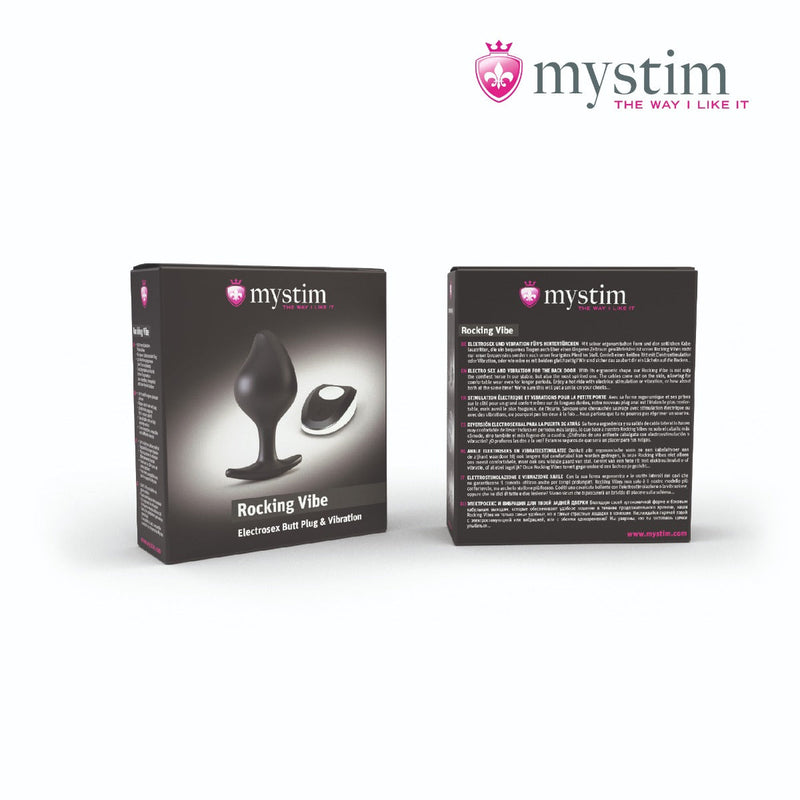 Mystim - Electrosex - Rocking Vibe - Vibrating Electro Plug-Erotiekvoordeel.nl