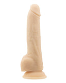 Naked Addiction - Stotende Dildo Met Zuignap En Afstandsbediening - Dubbellaags Siliconen - 18 cm-Erotiekvoordeel.nl
