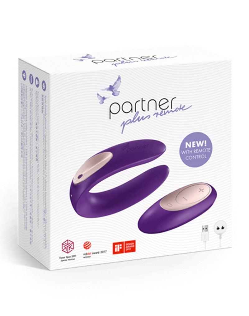 Partner Plus Vibrator Voor Koppels Met Afstandsbediening-Erotiekvoordeel.nl