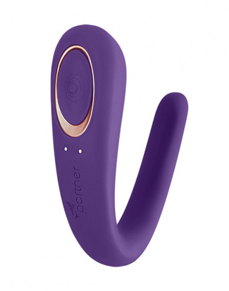 Partner Toy Vibrator Voor Koppels - Paars-Erotiekvoordeel.nl