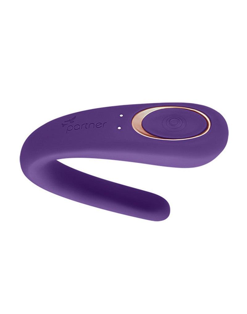 Partner Toy Vibrator Voor Koppels - Paars-Erotiekvoordeel.nl