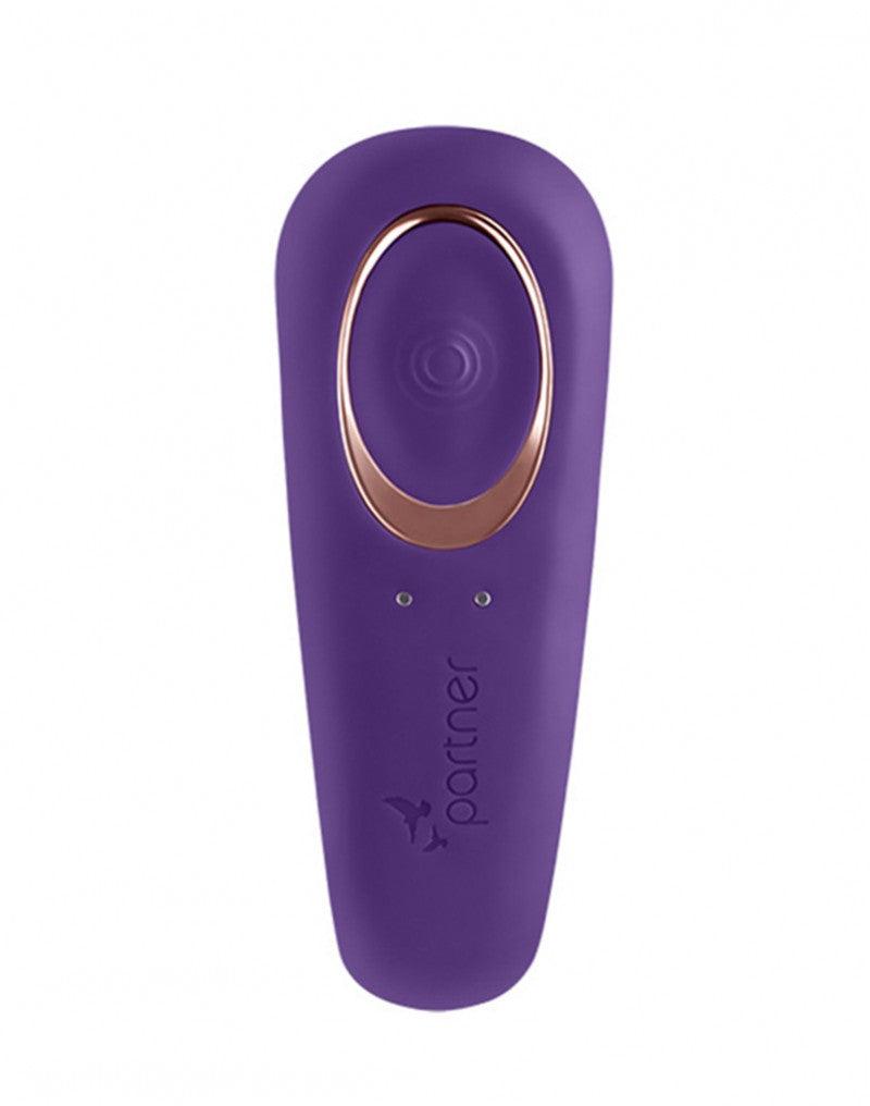 Partner Toy Vibrator Voor Koppels - Paars-Erotiekvoordeel.nl