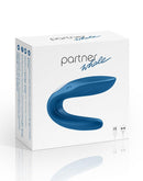 Partner Whale Koppel Vibrator - Blauw-Erotiekvoordeel.nl