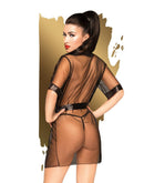 Penthouse - Kimono Met String MIDNIGHT MIRAGE - Zwart-Erotiekvoordeel.nl