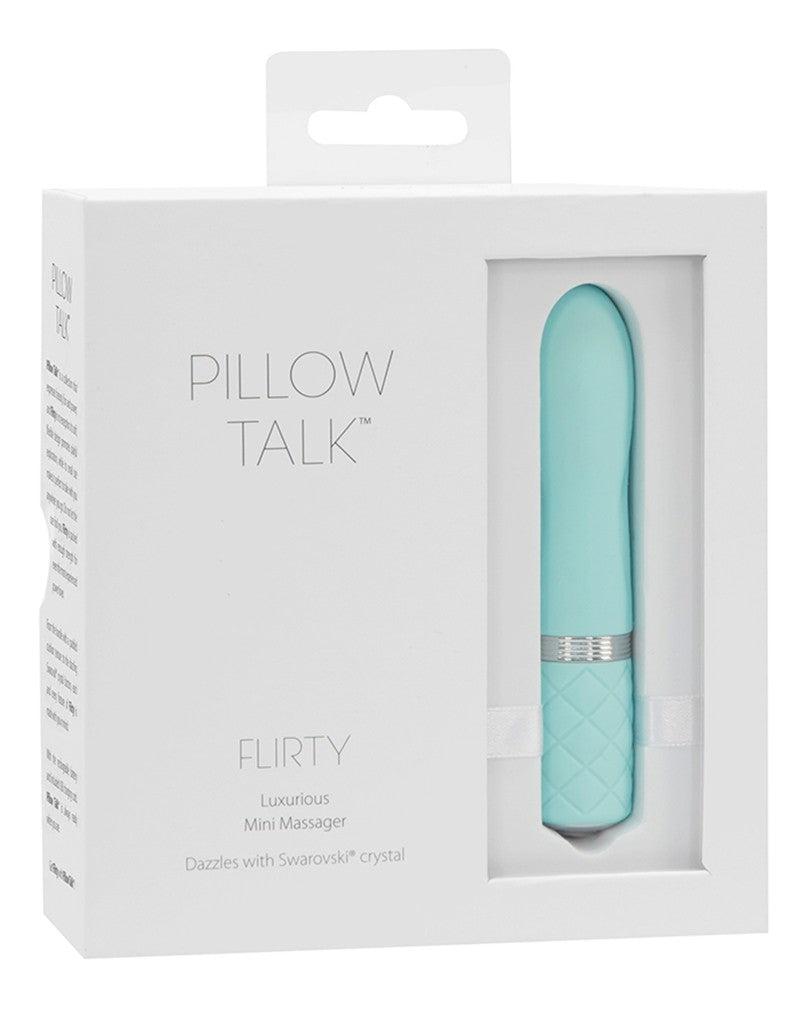 Pillow Talk Flirty Mini Vibrator - Lichtblauw-Erotiekvoordeel.nl