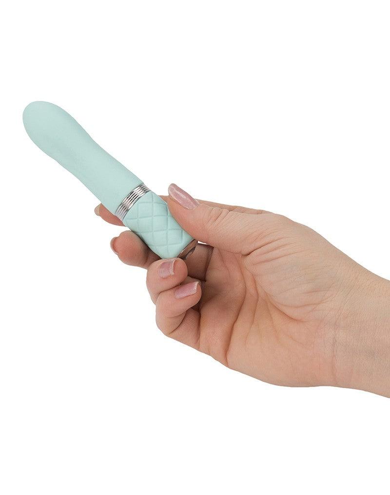 Pillow Talk Flirty Mini Vibrator - Lichtblauw-Erotiekvoordeel.nl