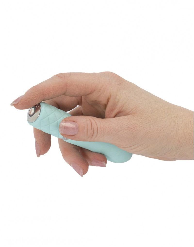 Pillow Talk Flirty Mini Vibrator - Lichtblauw-Erotiekvoordeel.nl