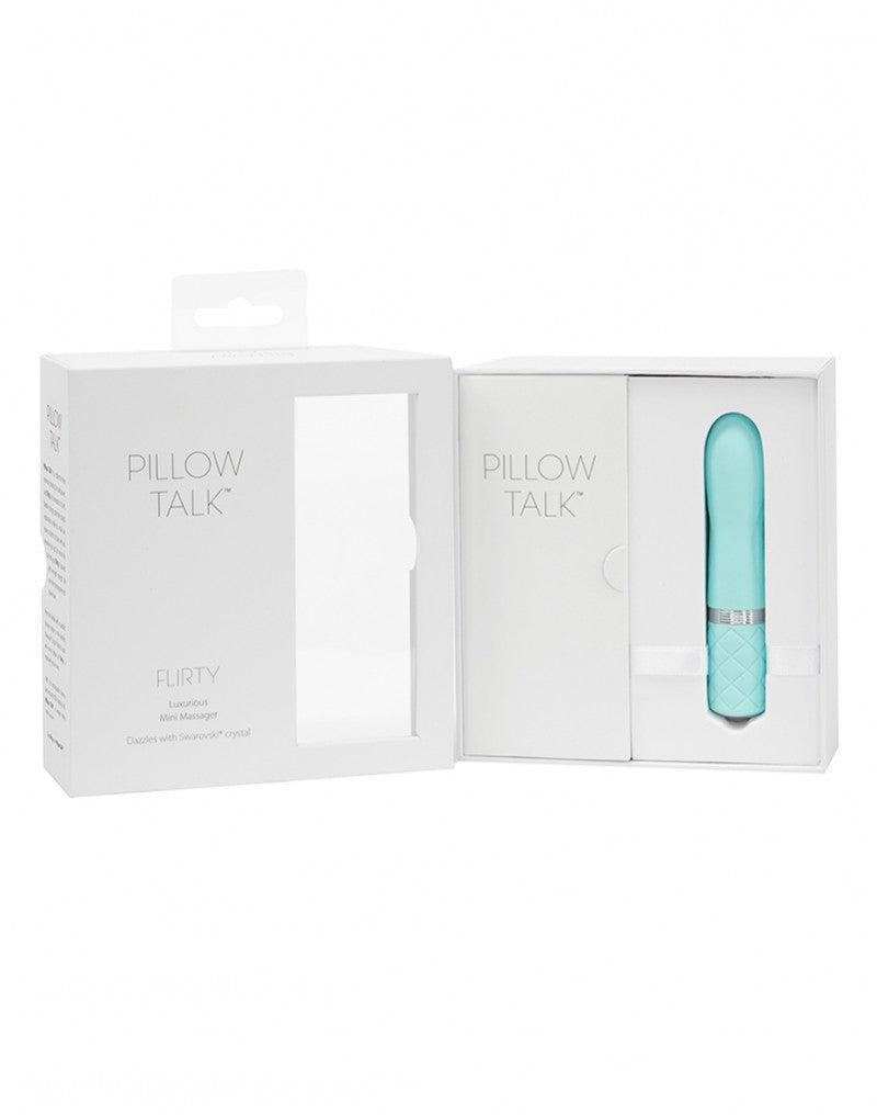 Pillow Talk Flirty Mini Vibrator - Lichtblauw-Erotiekvoordeel.nl