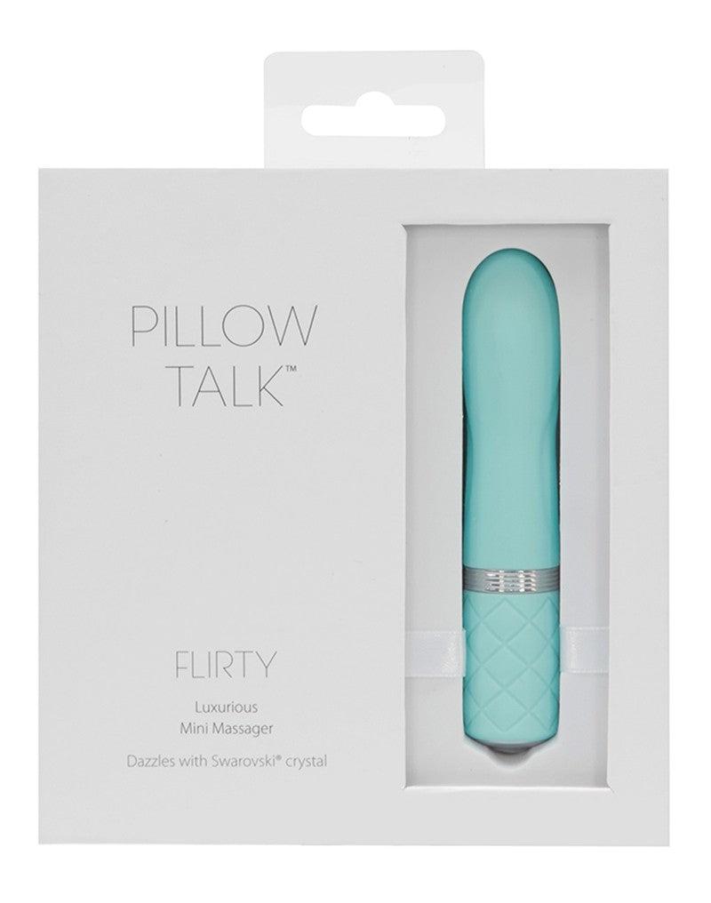 Pillow Talk Flirty Mini Vibrator - Lichtblauw-Erotiekvoordeel.nl