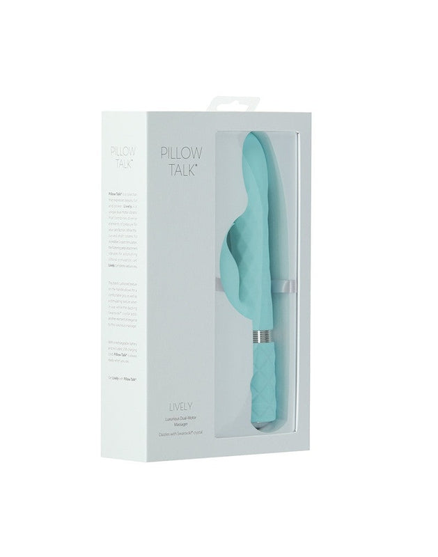 Pillow Talk Tarzan Vibrator LIVELY - mintgroen-Erotiekvoordeel.nl