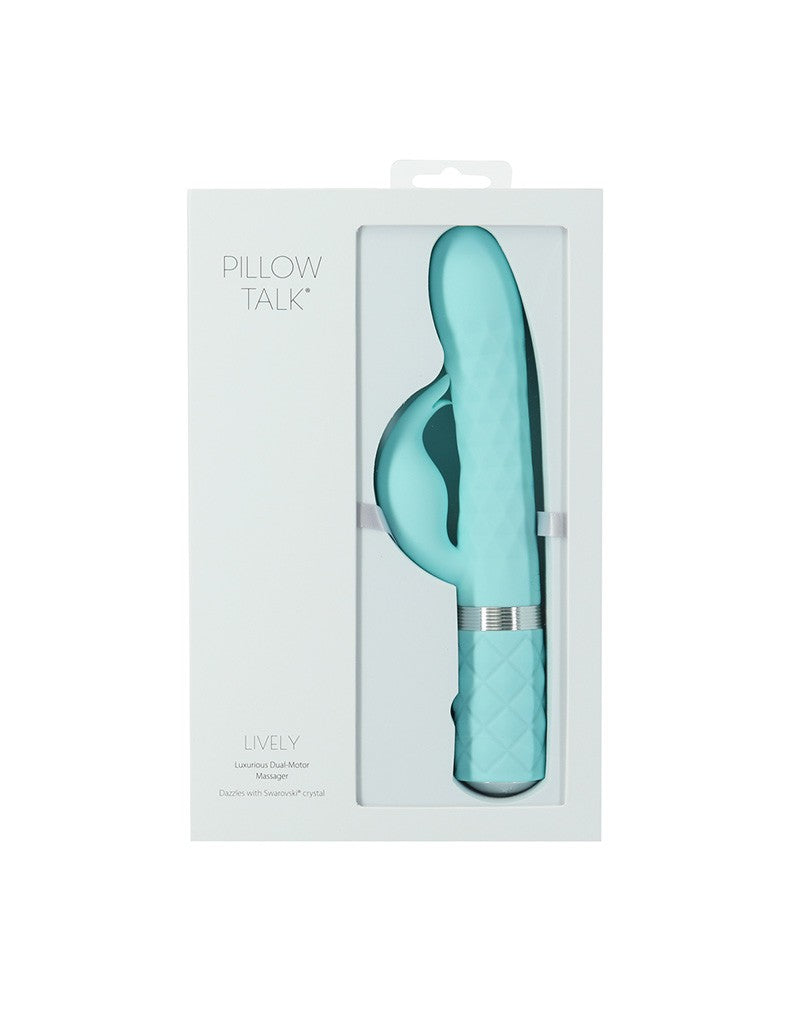 Pillow Talk Tarzan Vibrator LIVELY - mintgroen-Erotiekvoordeel.nl