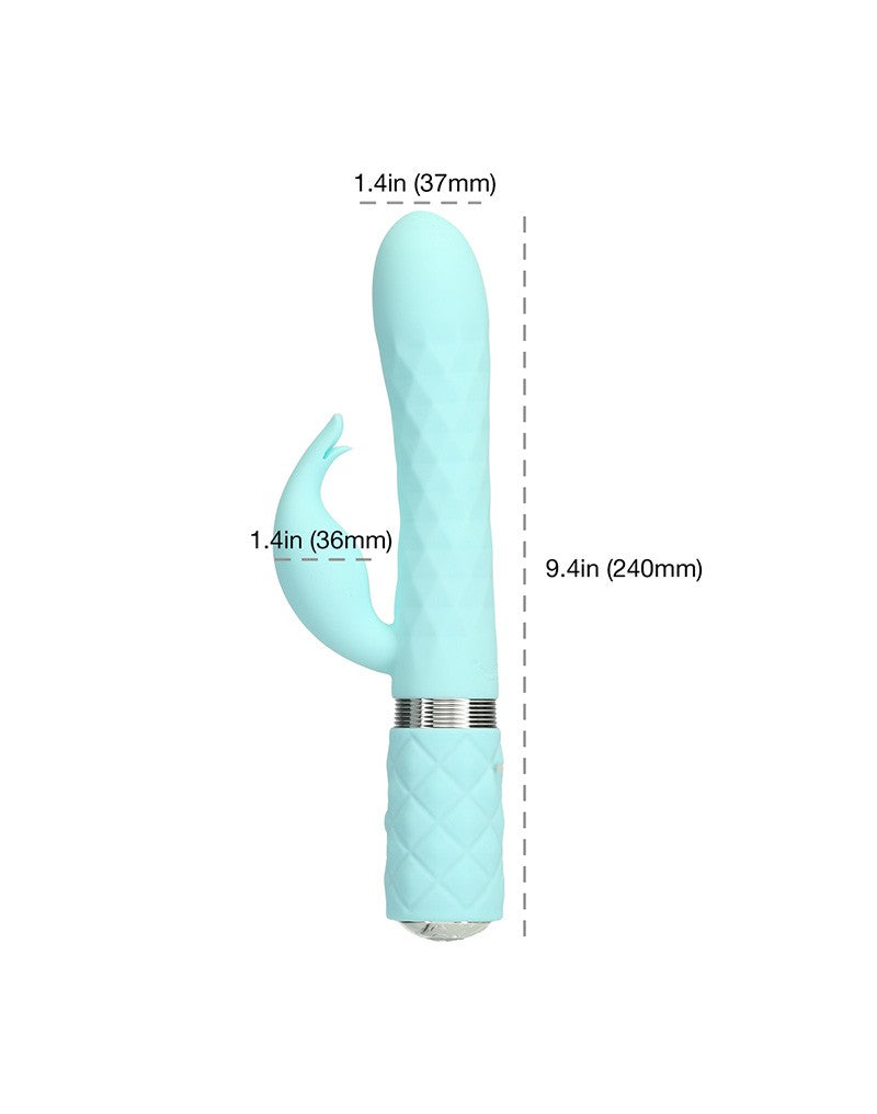 Pillow Talk Tarzan Vibrator LIVELY - mintgroen-Erotiekvoordeel.nl