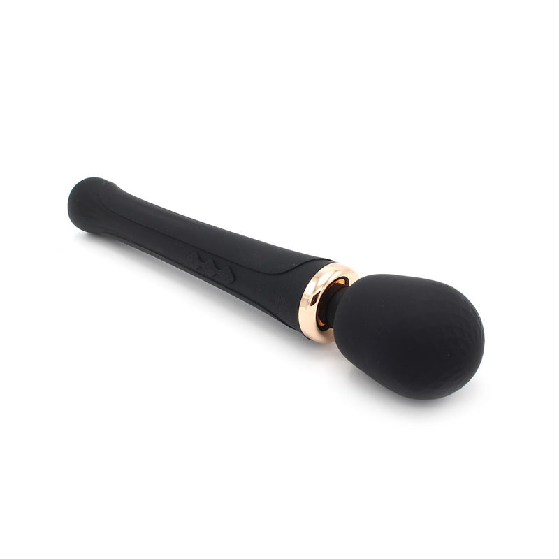 Pixey - Aqua Wand Vibrator - The Black Edition - zwart-Erotiekvoordeel.nl