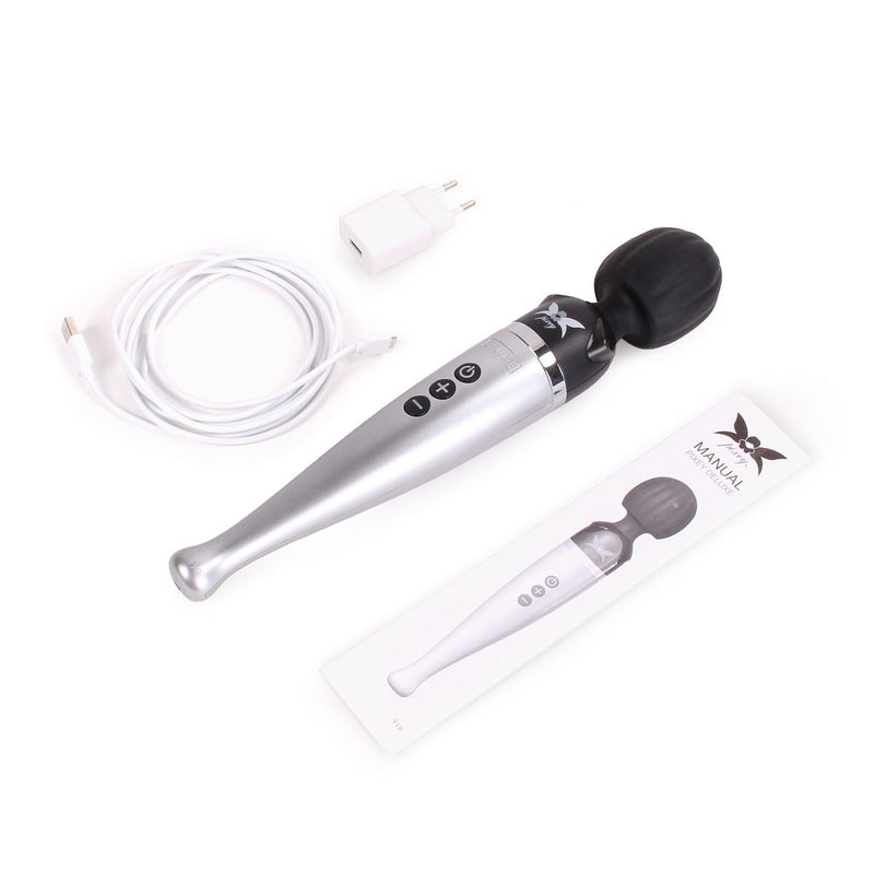 Pixey - DeLuxe Oplaadbare Wand Vibrator - de krachtigste die er is-Erotiekvoordeel.nl