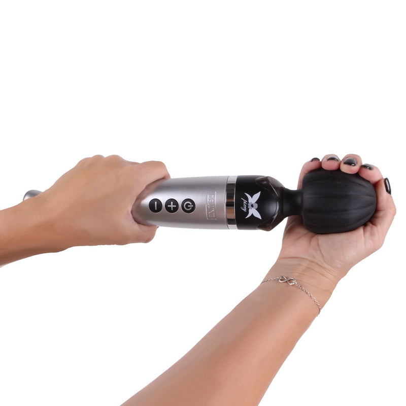 Pixey - DeLuxe Oplaadbare Wand Vibrator - de krachtigste die er is-Erotiekvoordeel.nl