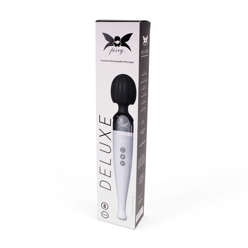 Pixey - DeLuxe Oplaadbare Wand Vibrator - de krachtigste die er is-Erotiekvoordeel.nl