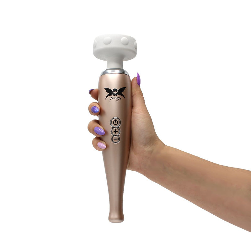 Pixey - Hammerhead - Wand Vibrator Met Platte Kop - Extreem Krachtig-Erotiekvoordeel.nl