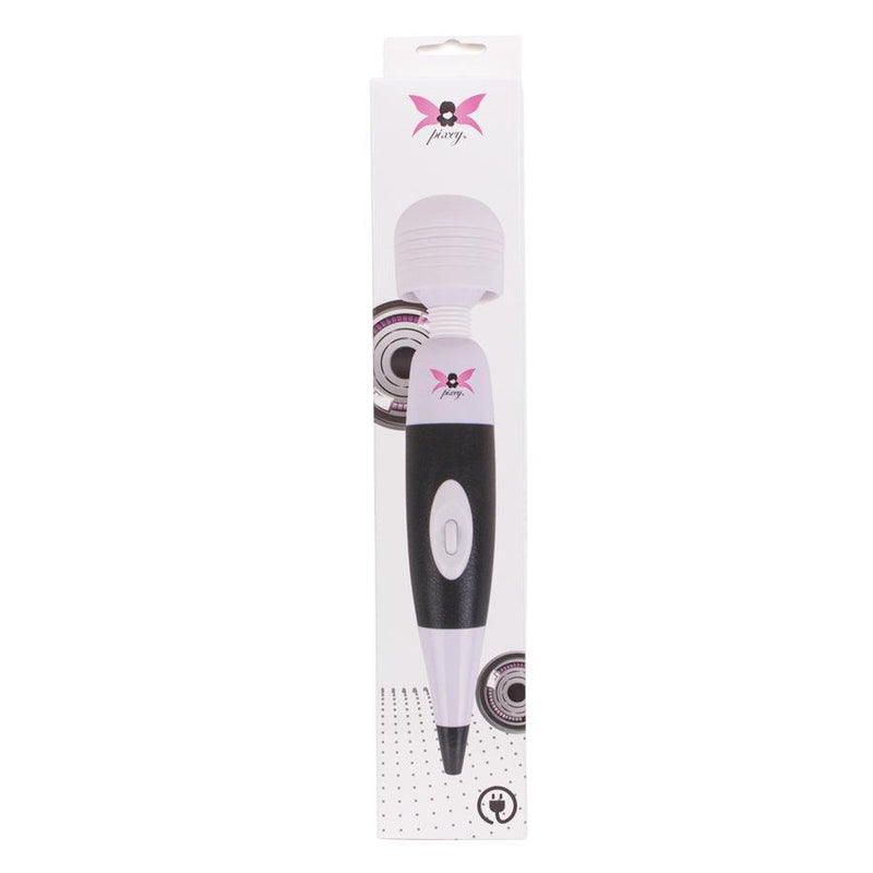 Pixey - Wand Vibrator - Zwart-Erotiekvoordeel.nl