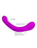 Pretty Love - Alex - G-Spot + Clitoris Vibrator - Met luchtdruk stimulatie - Roze-Erotiekvoordeel.nl