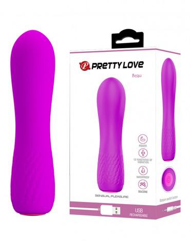 Pretty Love - Beau - Mini Vibrator - Roze-Erotiekvoordeel.nl