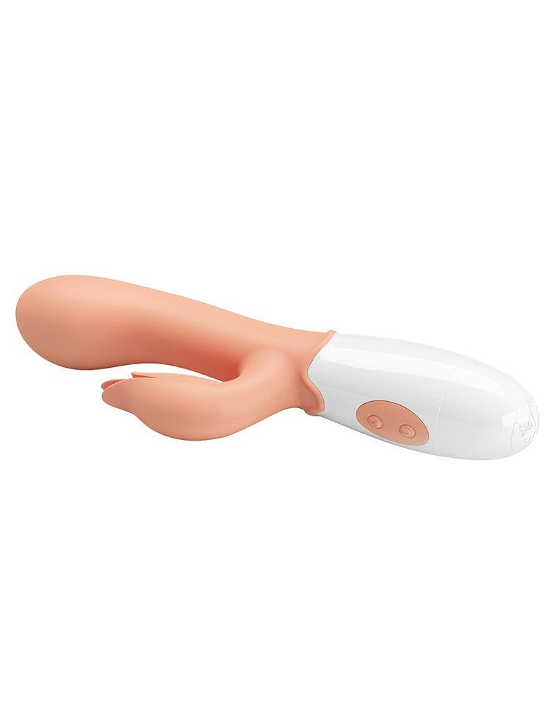 Pretty Love - Bloody Mary - Vibrator - Rabbit Vibrator met Clitoris Stimulatie - Lichte Huidskleur - Geeft Intens en Krachtig Plezier-Erotiekvoordeel.nl