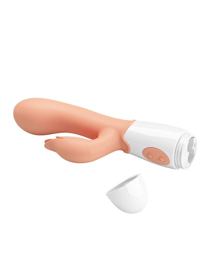 Pretty Love - Bloody Mary - Vibrator - Rabbit Vibrator met Clitoris Stimulatie - Lichte Huidskleur - Geeft Intens en Krachtig Plezier-Erotiekvoordeel.nl