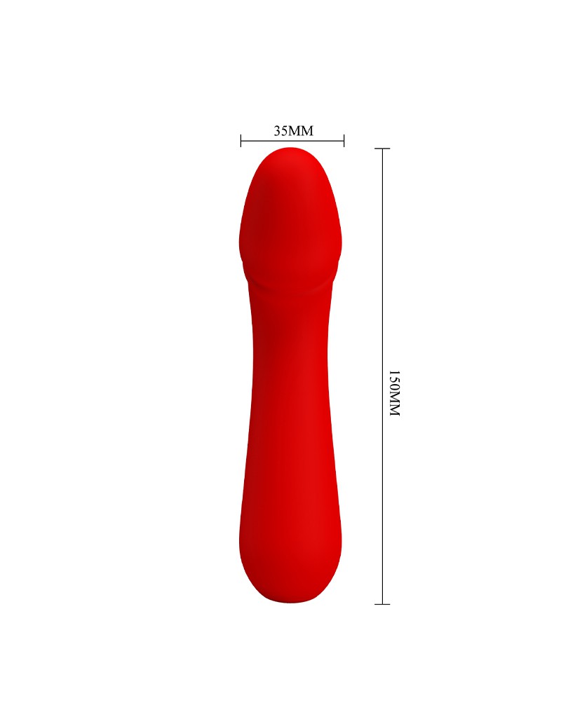 Pretty Love - Cetus - G-spot Vibrator - Rood-Erotiekvoordeel.nl