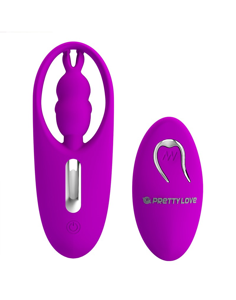 Pretty Love - Clitoris Stimulator & Panty Vibrator Met Afstandsbediening Wild Rabbit - Roze-Erotiekvoordeel.nl