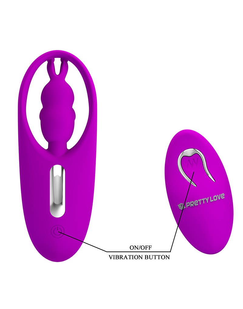 Pretty Love - Clitoris Stimulator & Panty Vibrator Met Afstandsbediening Wild Rabbit - Roze-Erotiekvoordeel.nl