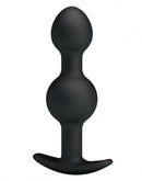 Pretty Love - Geisha Anal Plug Dubbel Met Metalen kogeltjes-Erotiekvoordeel.nl