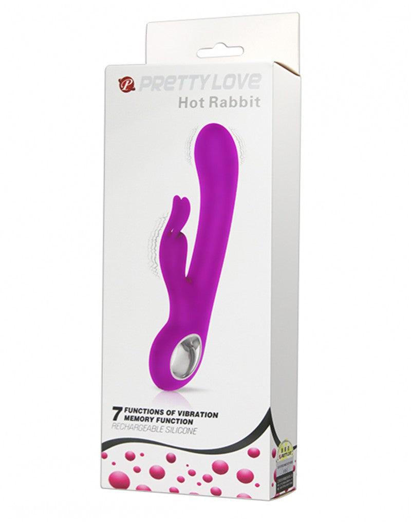 Pretty Love - Hot Rabbit Vibrator-Erotiekvoordeel.nl