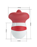 Pretty Love - Mina - Clitoris Vibrator - Likkende Tong Functie - Rood-Erotiekvoordeel.nl