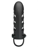 Pretty Love - Penis Sleeve Met Clitoris Stimulator Nr. 2 - Zwart-Erotiekvoordeel.nl