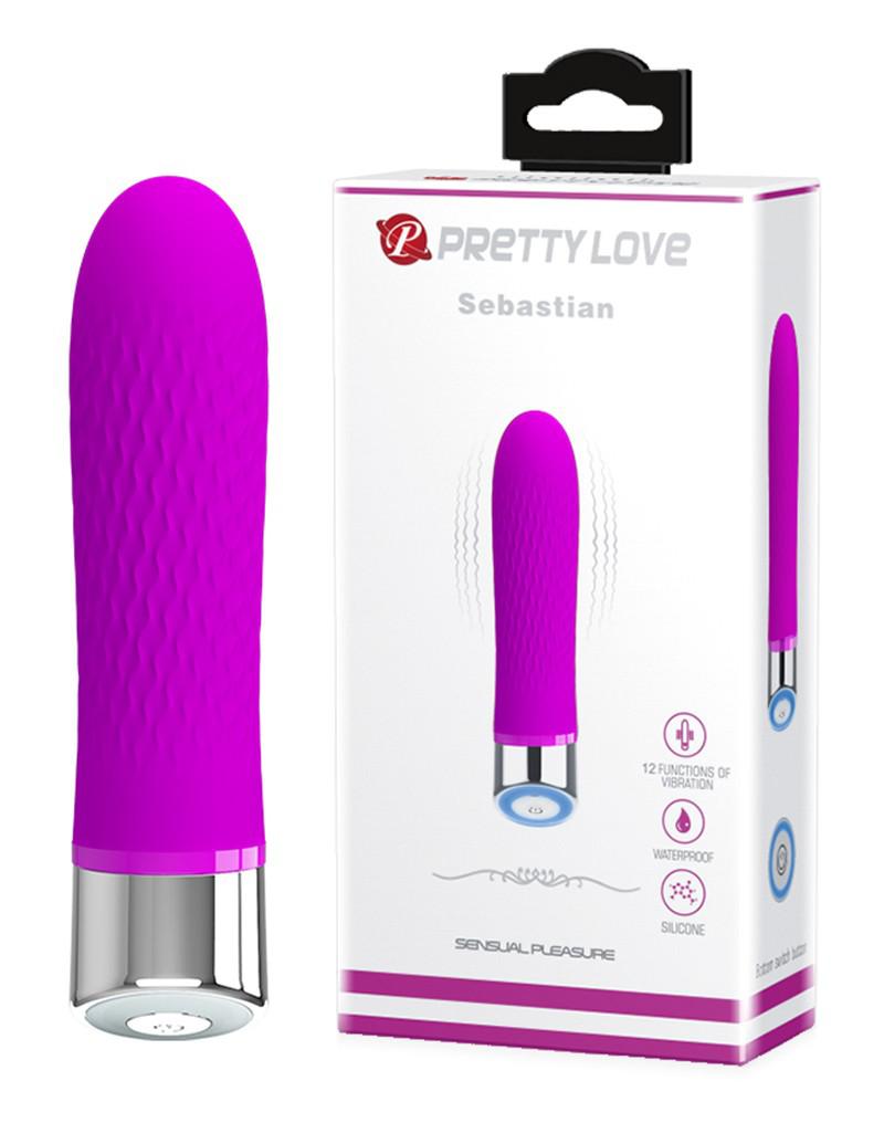 Pretty Love - Sampson - Mini Vibrator - Roze-Erotiekvoordeel.nl