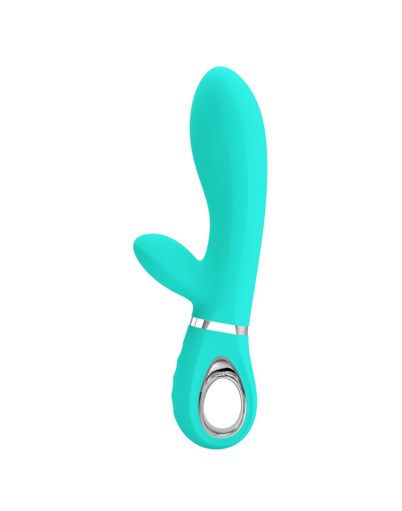 Pretty Love - Thomas - Rabbit Vibrator- Turquoise-Erotiekvoordeel.nl