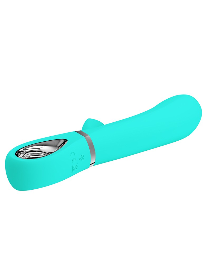 Pretty Love - Thomas - Rabbit Vibrator- Turquoise-Erotiekvoordeel.nl