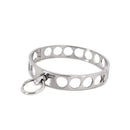 RVS Collar Open Circles - Medium 11.5 cm-Erotiekvoordeel.nl