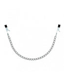 Rimba Bondage Play - Tepelklemmen Met Zwarte Siliconen Hoesjes En Ketting-Erotiekvoordeel.nl