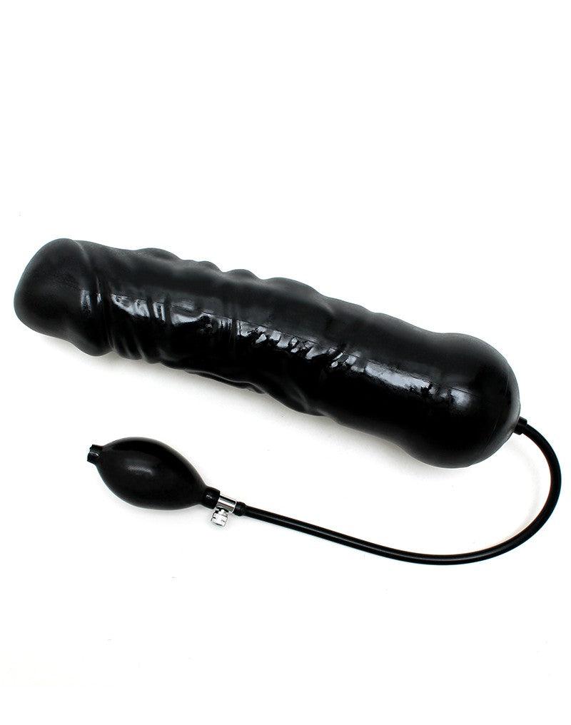 Rimba Bondage Play - XXL Opblaas Dildo Met Stevige Kern 34 x 7,5 cm-Erotiekvoordeel.nl