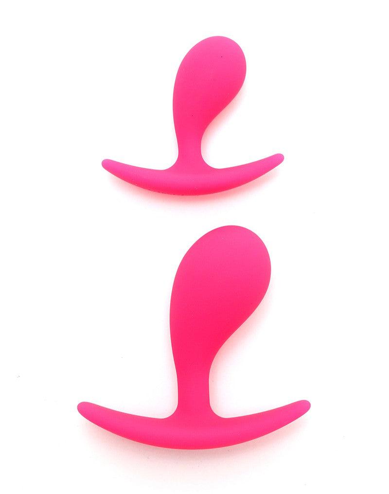 Rimba - Copenhagen - Anaal plug Set Van 2 buttplugs - Roze-Erotiekvoordeel.nl