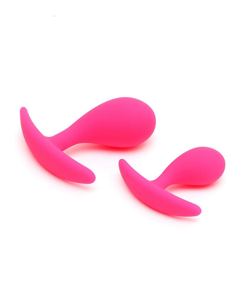 Rimba - Copenhagen - Anaal plug Set Van 2 buttplugs - Roze-Erotiekvoordeel.nl