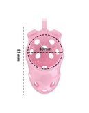 Rimba Toys - P-Cage PC03 - Kunststof Kuisheidskooi - Peniskooi - Chastity - Roze-Erotiekvoordeel.nl