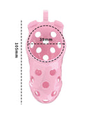 Rimba Toys - P-Cage PC03 - Kunststof Kuisheidskooi - Peniskooi - Chastity - Roze-Erotiekvoordeel.nl