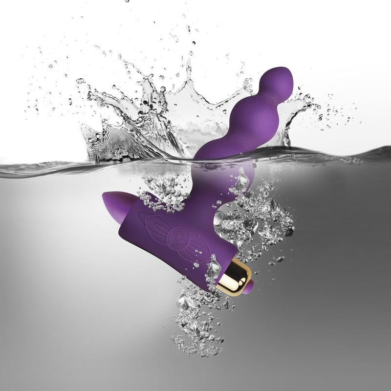 Rocks-off - Petite Sensations Bubbles - Anaal Vibrator - Paars-Erotiekvoordeel.nl