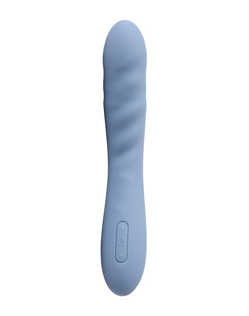 Svakom - Ava Neo - Stotende Vibrator - Thrusting Vibrator - Met App Control - Lichtblauw-Erotiekvoordeel.nl