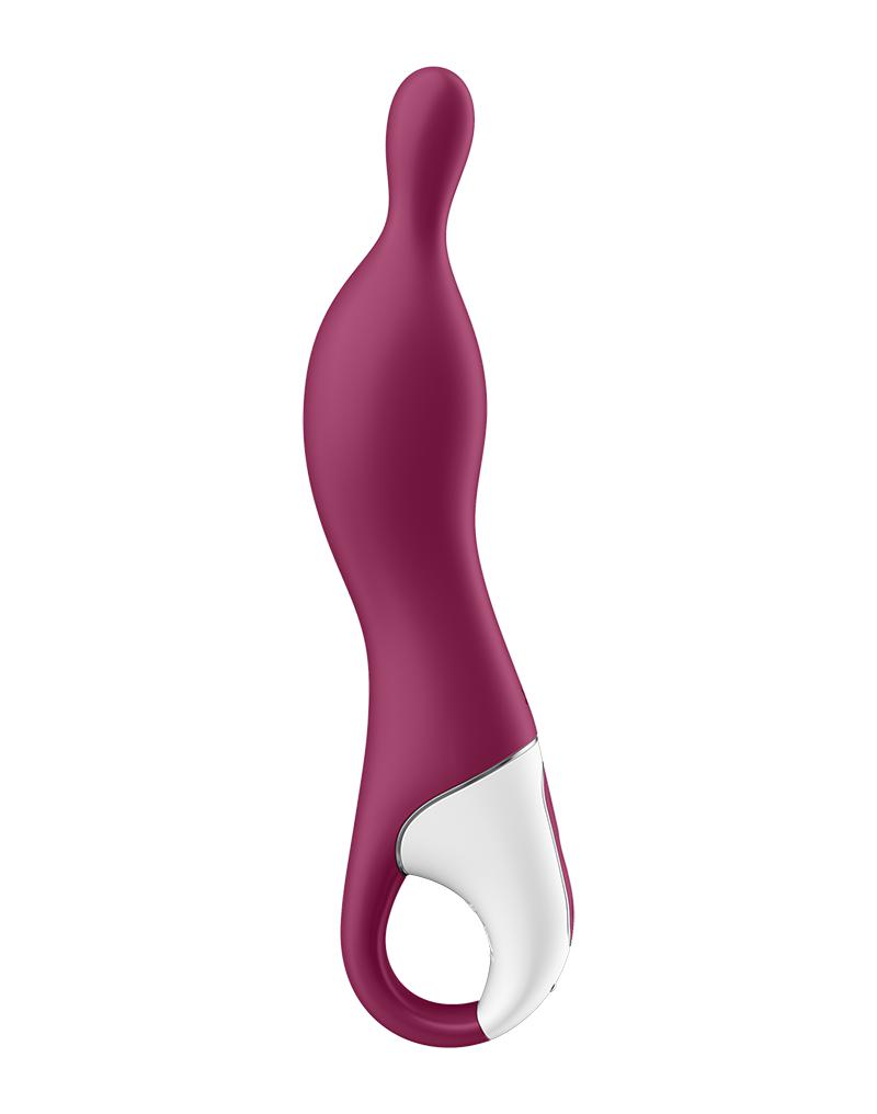 Satisfyer - A-mazing 1 - A-spot Vibrator - Berry Rood-Erotiekvoordeel.nl