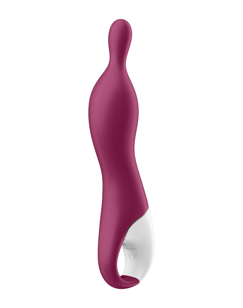 Satisfyer - A-mazing 1 - A-spot Vibrator - Berry Rood-Erotiekvoordeel.nl