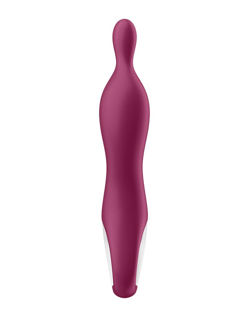 Satisfyer - A-mazing 1 - A-spot Vibrator - Berry Rood-Erotiekvoordeel.nl