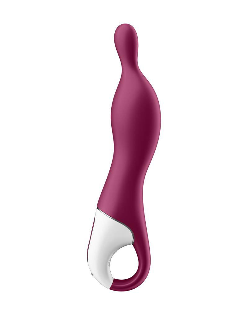 Satisfyer - A-mazing 1 - A-spot Vibrator - Berry Rood-Erotiekvoordeel.nl